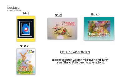 OSTER Gruß Klapp-Karten A 6